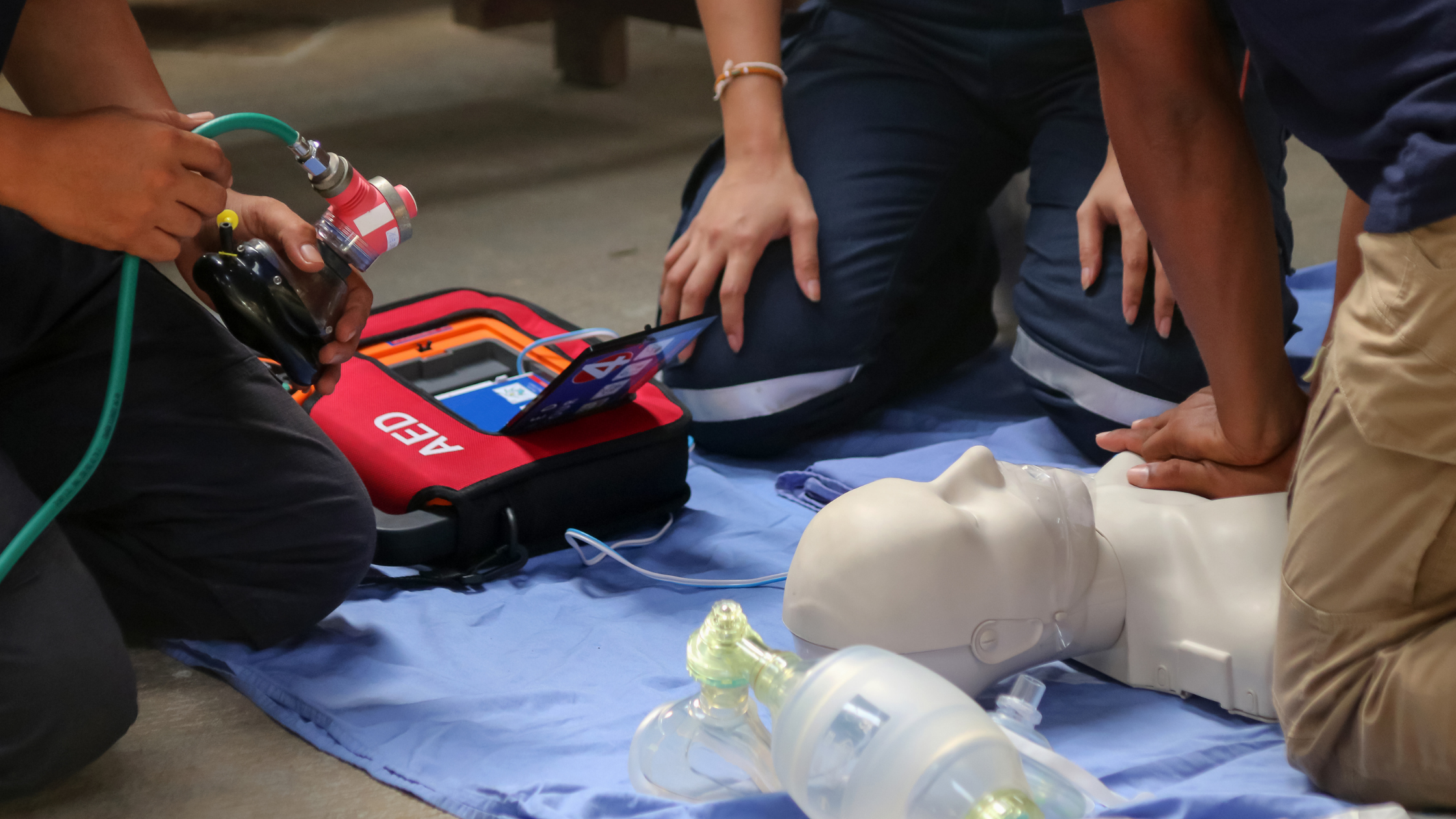 Victoria Marine Basic First Aid Course - CPR (Blended)