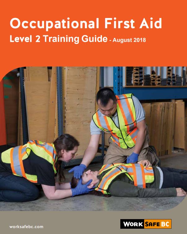First Aid Course Materials for Occupational First Aid Level 2 in Burnaby