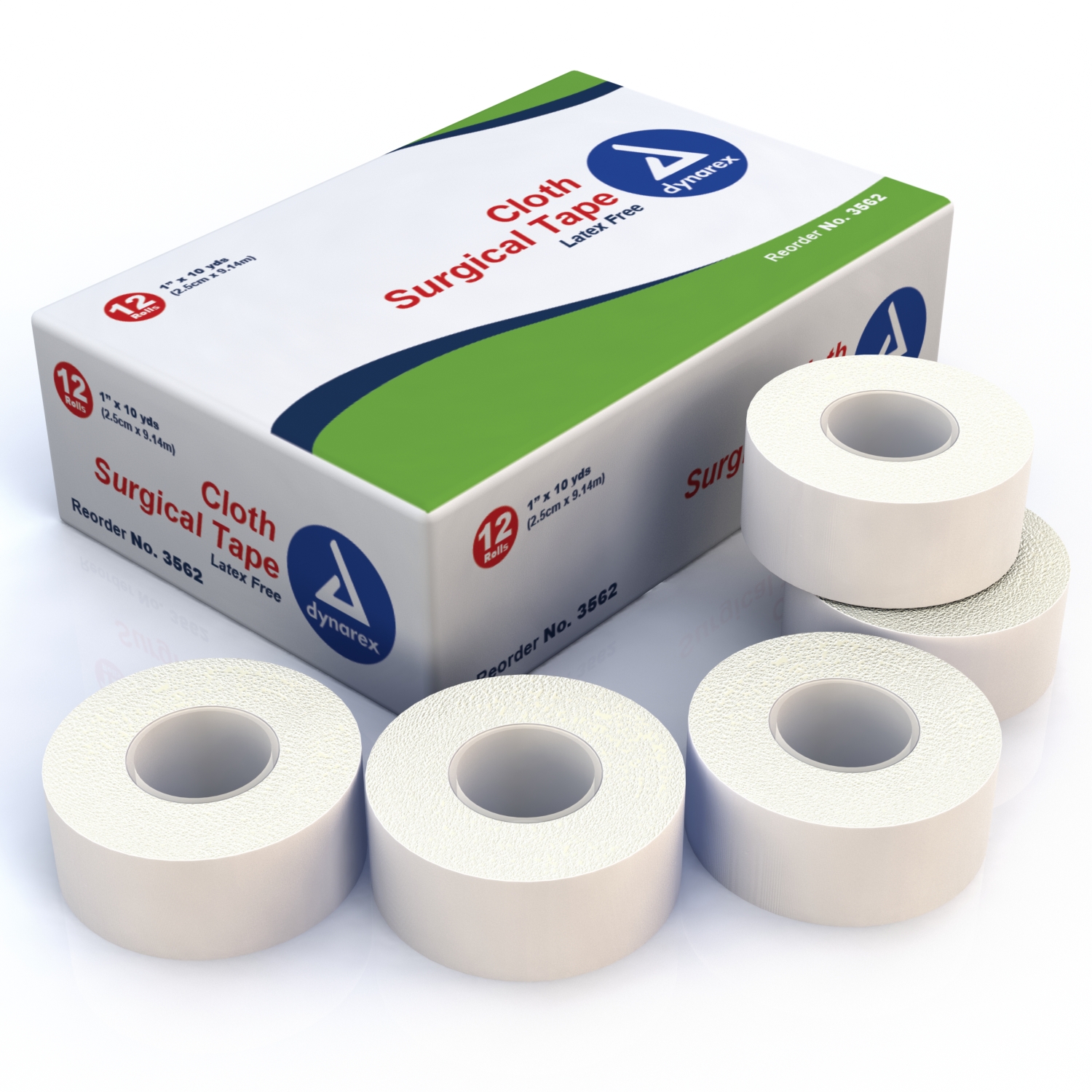 1 Inch Cloth Surgical Tape: Single Roll