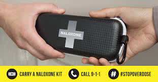 Naloxone first aid kit