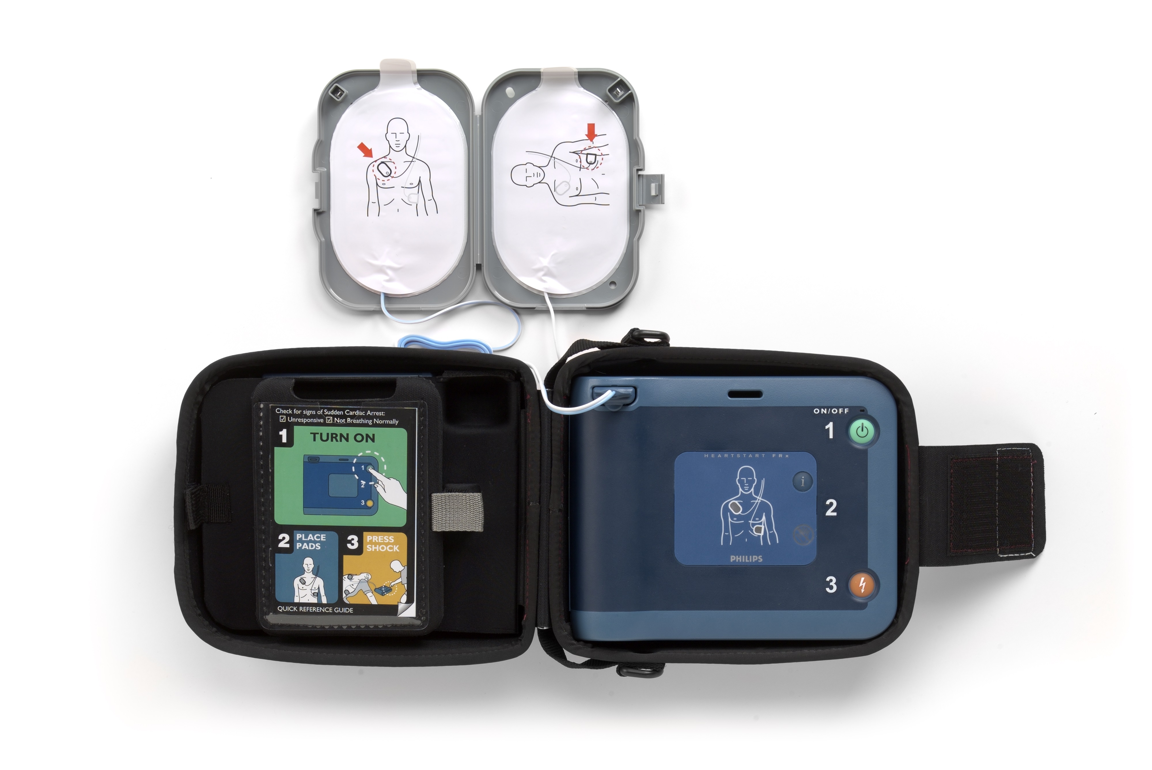 HeartStart FRx AED with Standard Carrying Case image