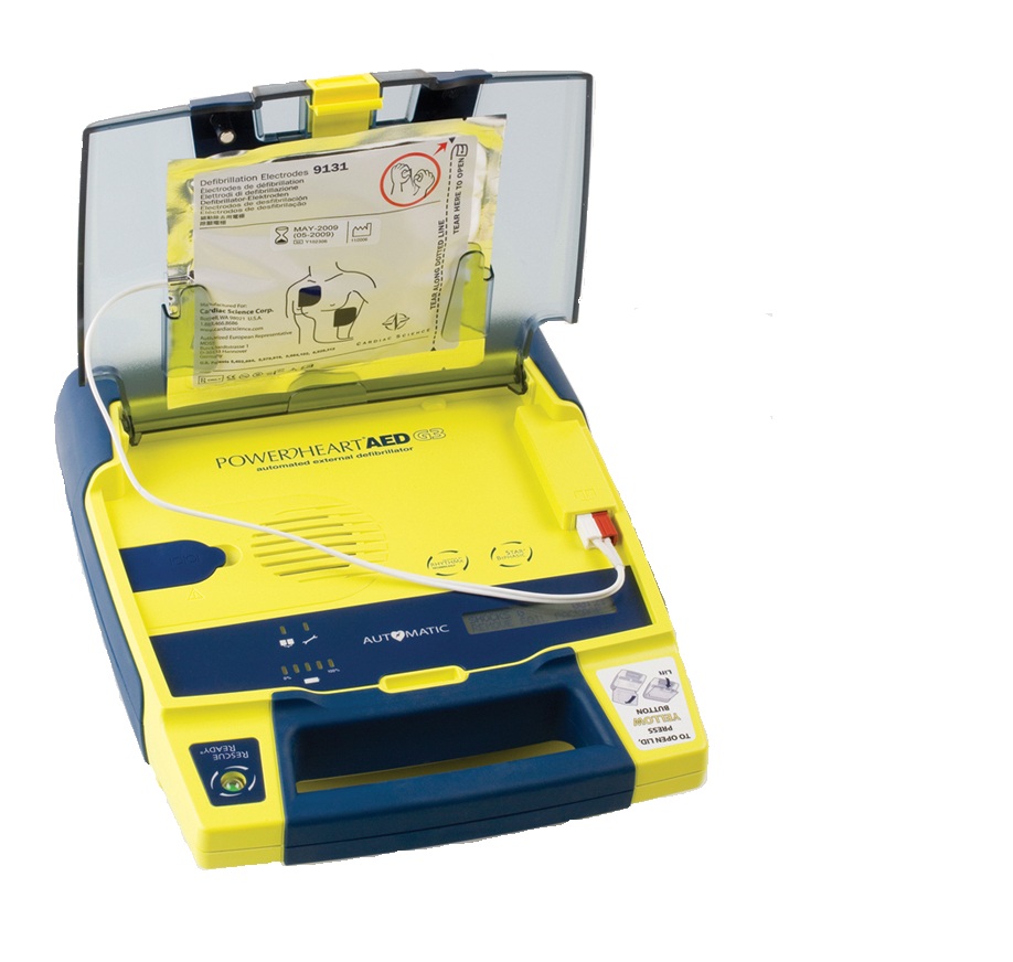 Powerheart G3 Plus AED Package with Cabinet image