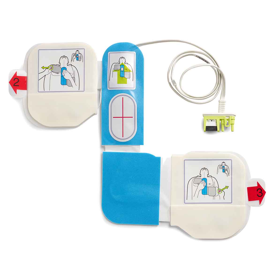 Zoll AED Refill package with batteries and pads image