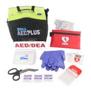 Zoll AED Plus package with wall mount image