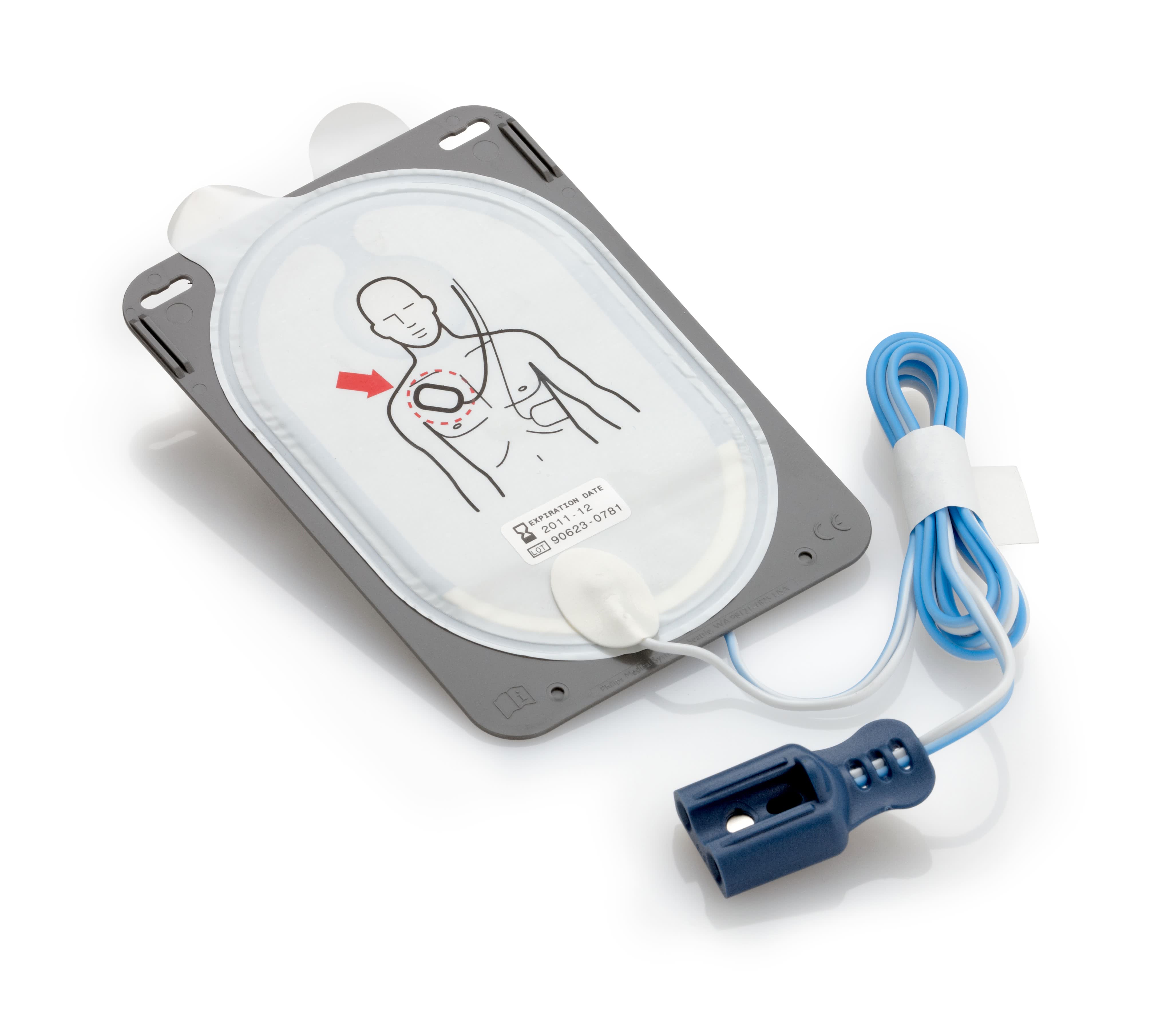Frx AED with wall mount case and child key image