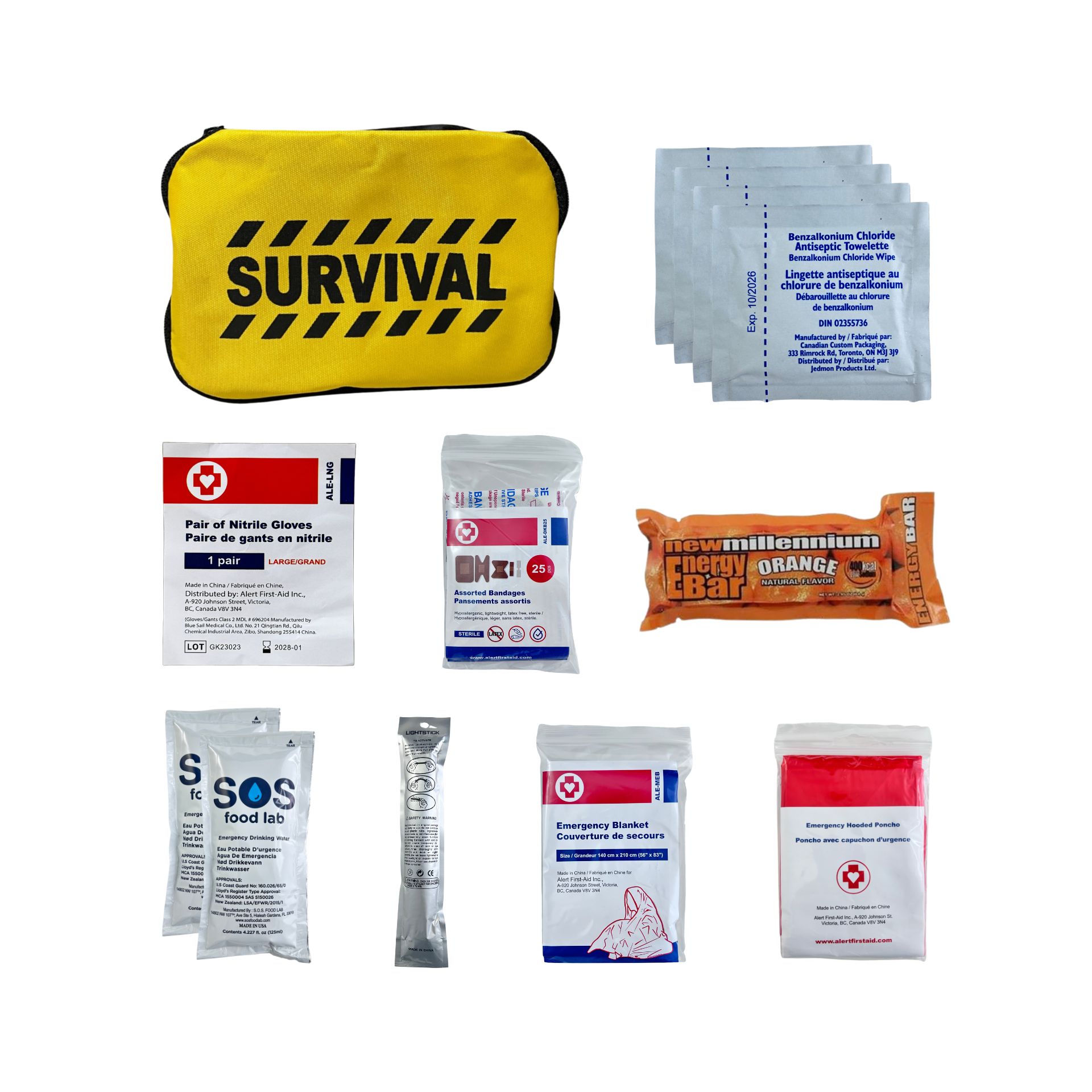 Mini Survival Kit (1 person)