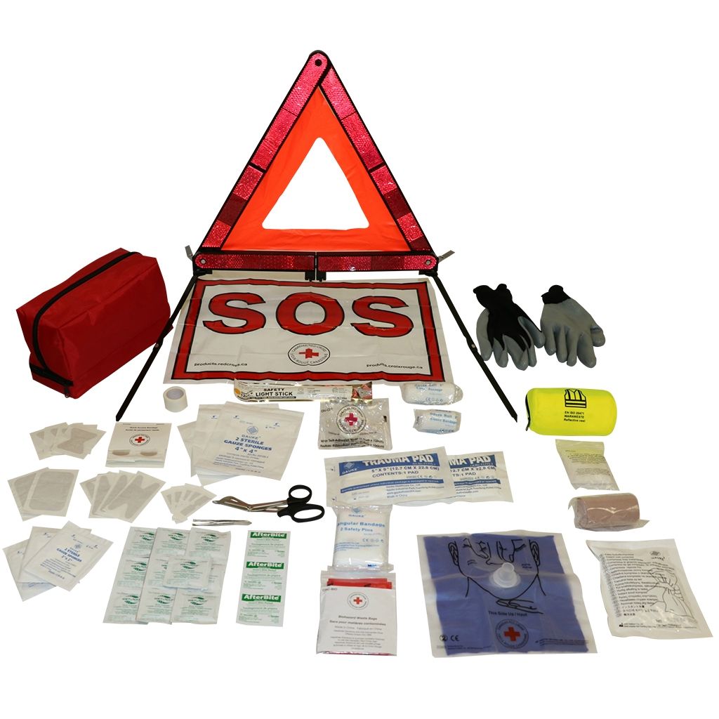 Roadside First Aid and Safety Kit image