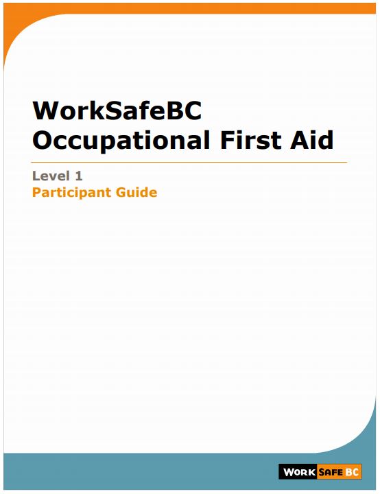 First Aid Course Materials for OFA Level 1 or Equivalent