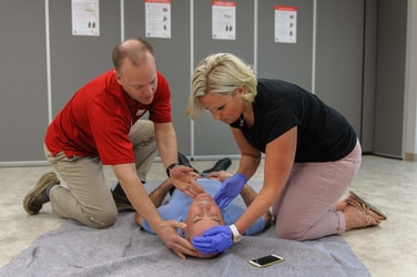 First Aid Course: Standard First Aid Course - CPR Level C (Blended)
