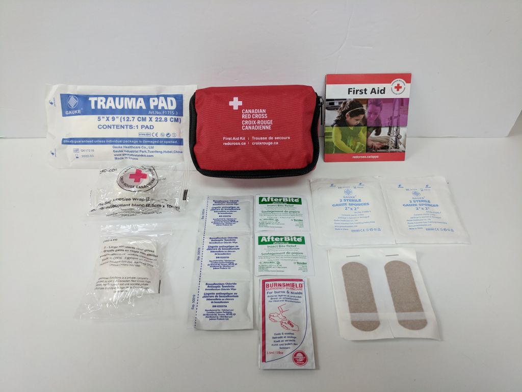 Personal First Aid Kit In Nylon Bag image