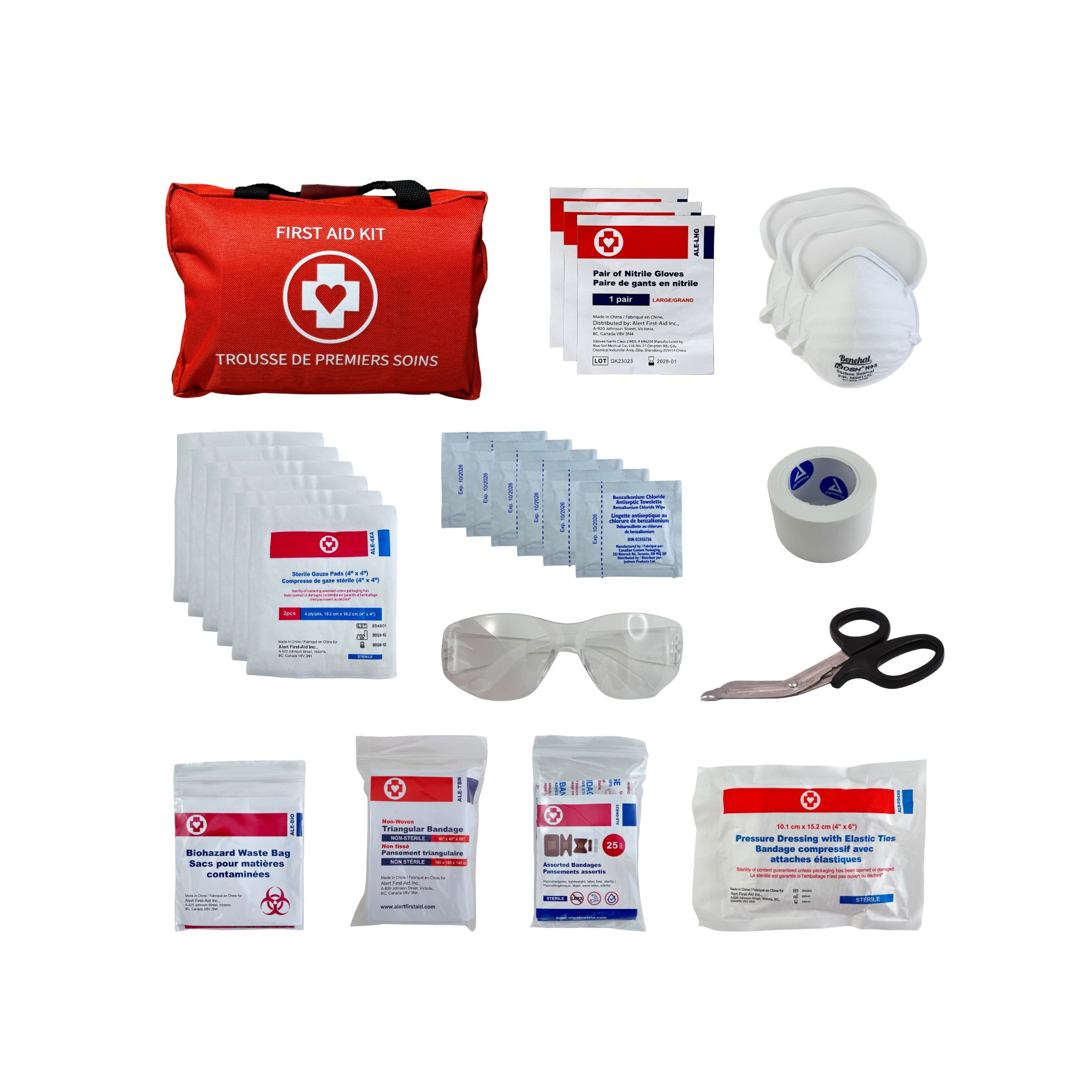 WorkSafeBC Basic First Aid Kit image