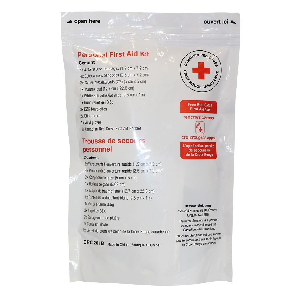 Canadian Red Cross Personal First Aid Kit image