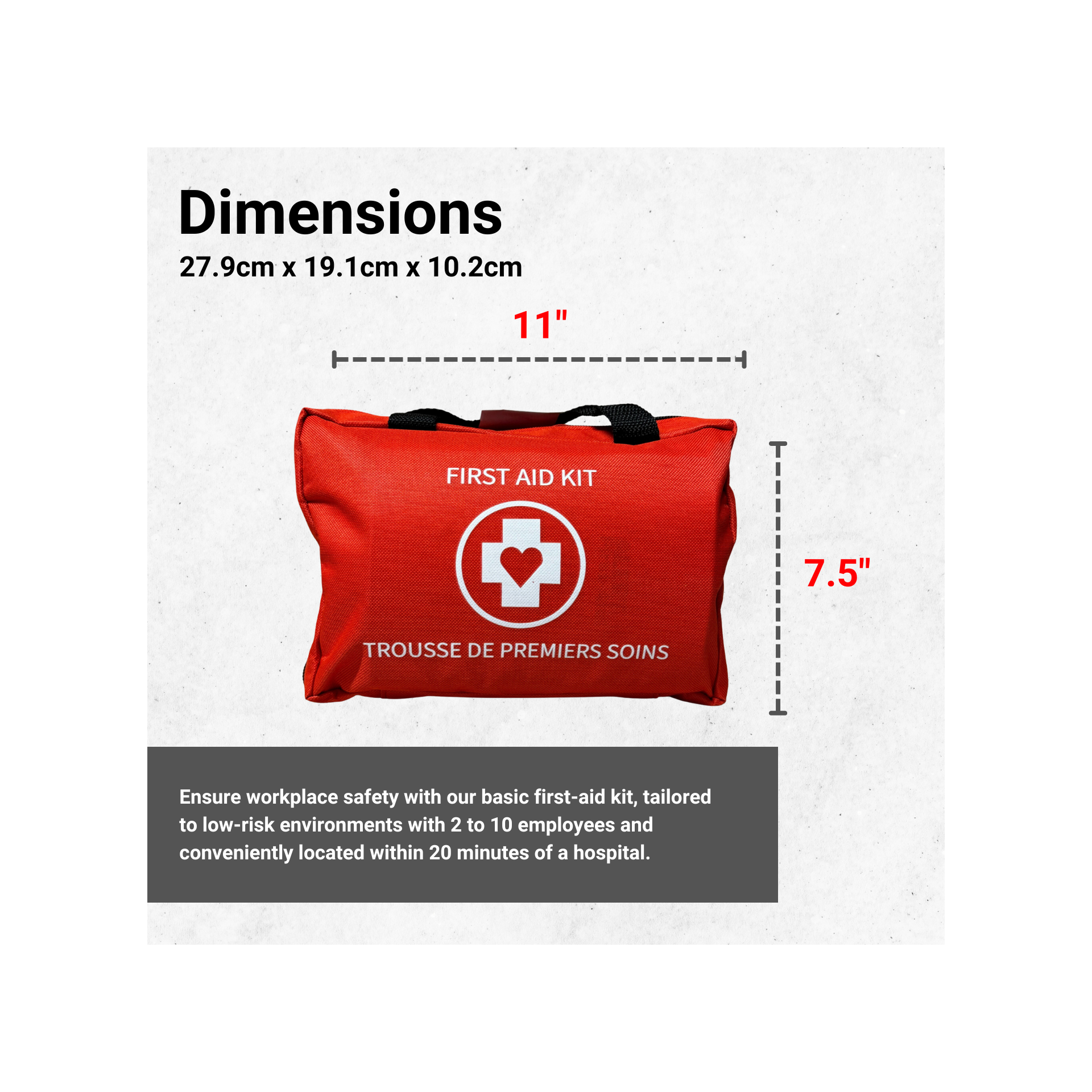 WorkSafeBC Basic First Aid Kit image