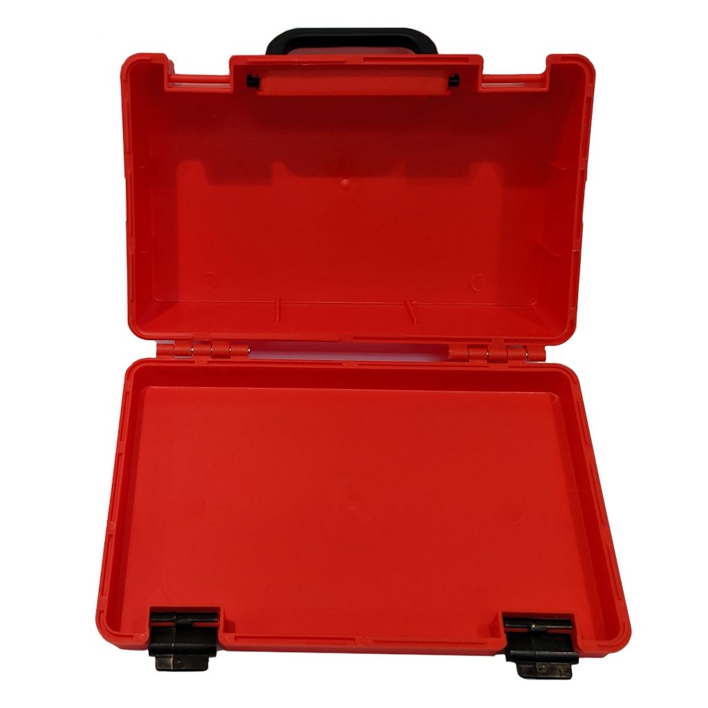 Empty first cheap aid box