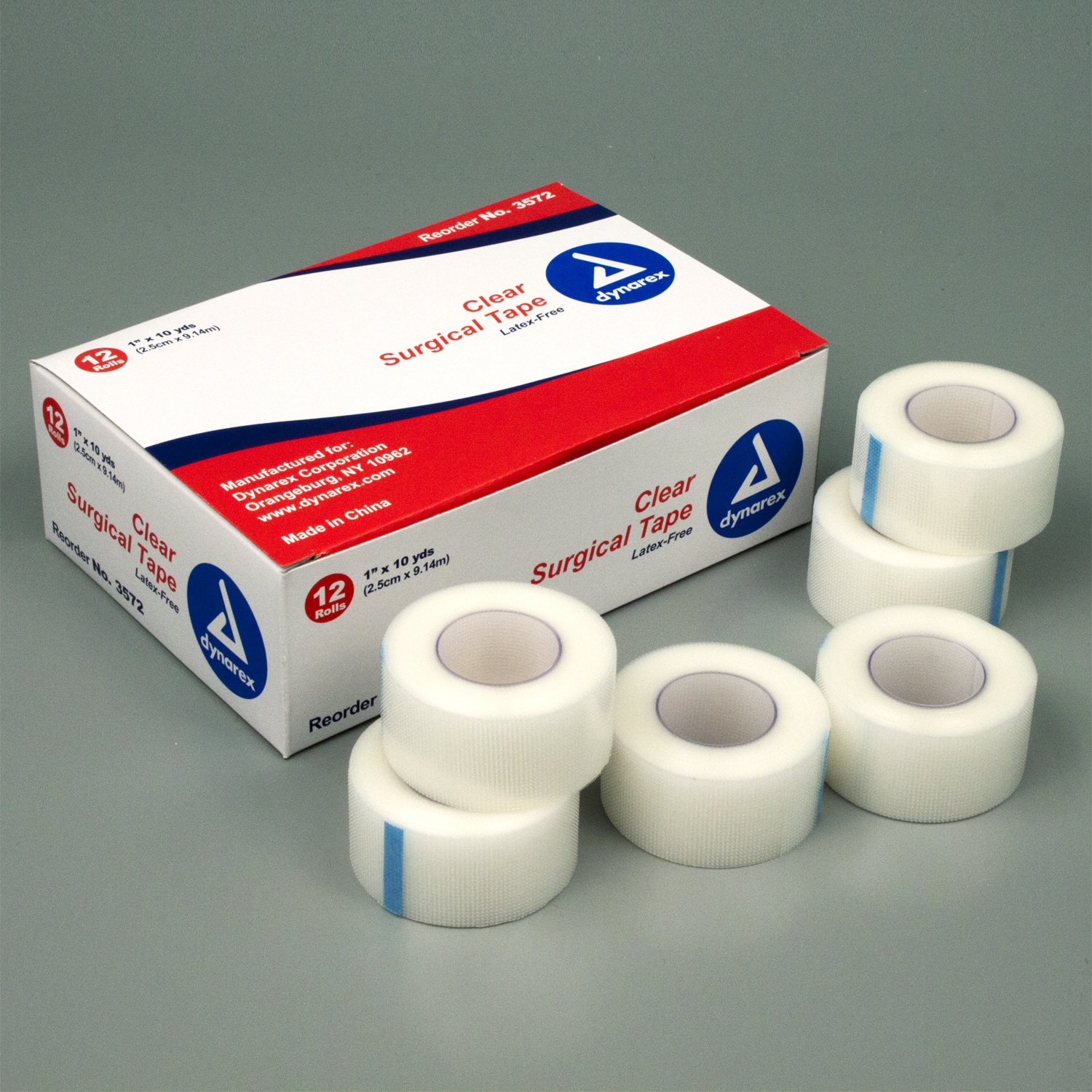 1 Inch Clear Surgical Tape: Single Roll image