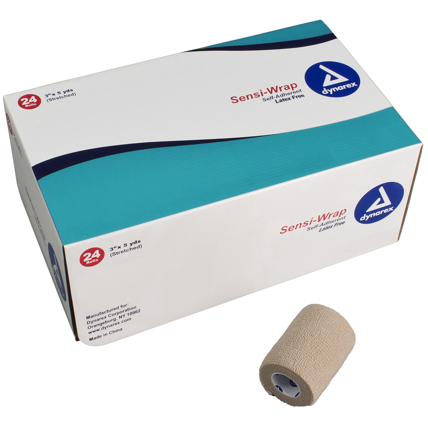 3 Inch Latex Free Sensi-Wrap: Single Roll