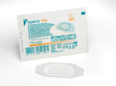 Tegaderm™ + Pad Film Dressing w/Non-Adherent Pad