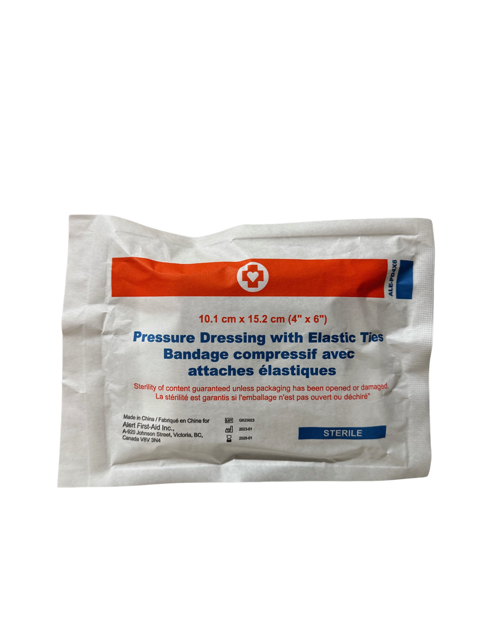 4'' x 6'' Sterile Pressure Dressing