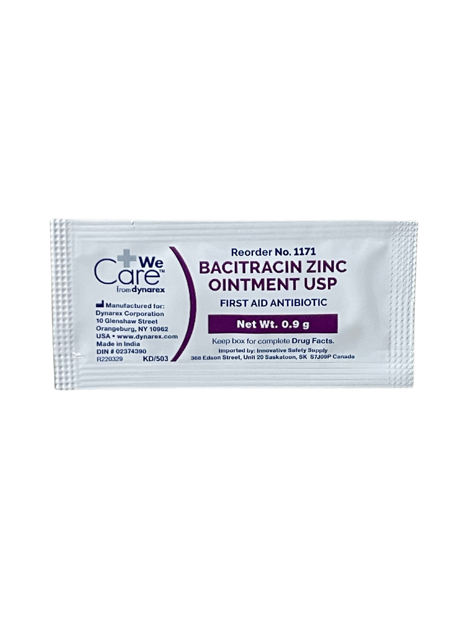 Bacitracin Zinc Ointment 0.9g