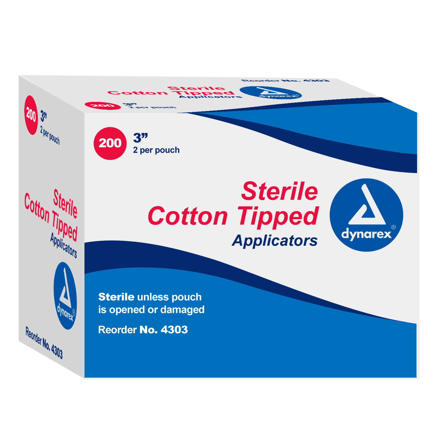 Sterile Cotton Tipped Applicators (Bag of 200) image