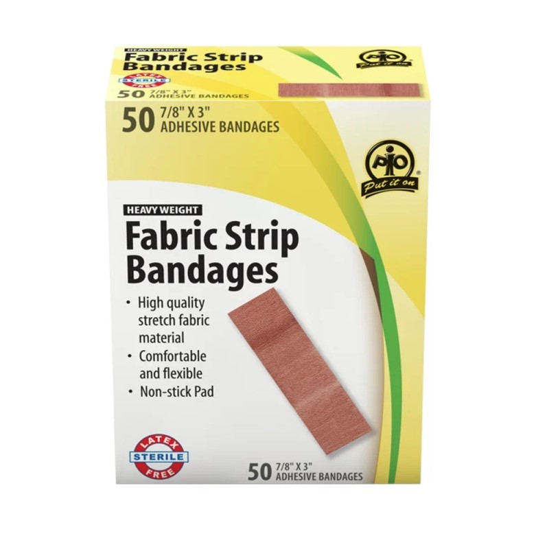 Heavy Duty Cloth Strip Bandage (Box of 50)