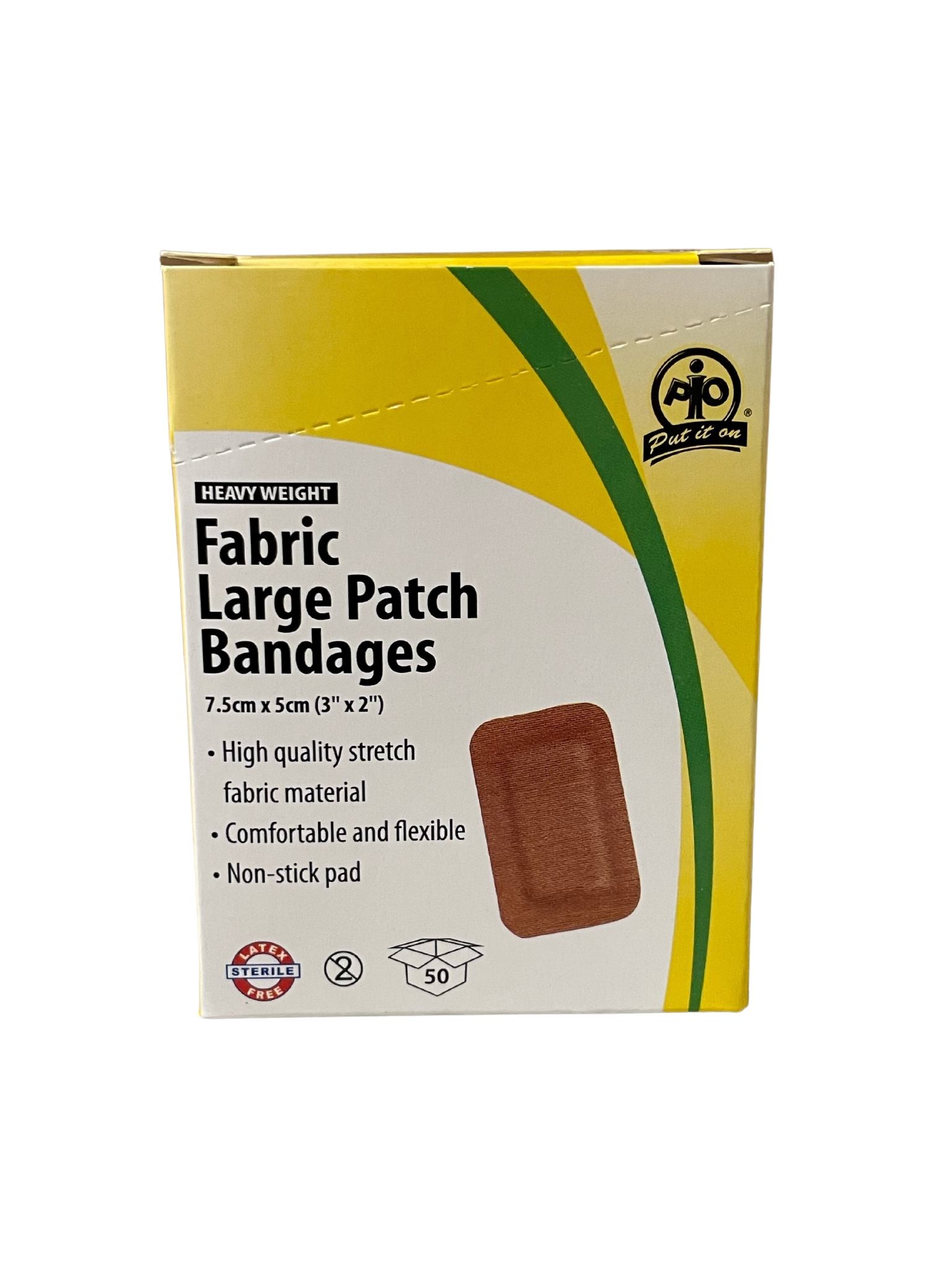 Heavy Duty Cloth Patch Bandage (Box of 25)