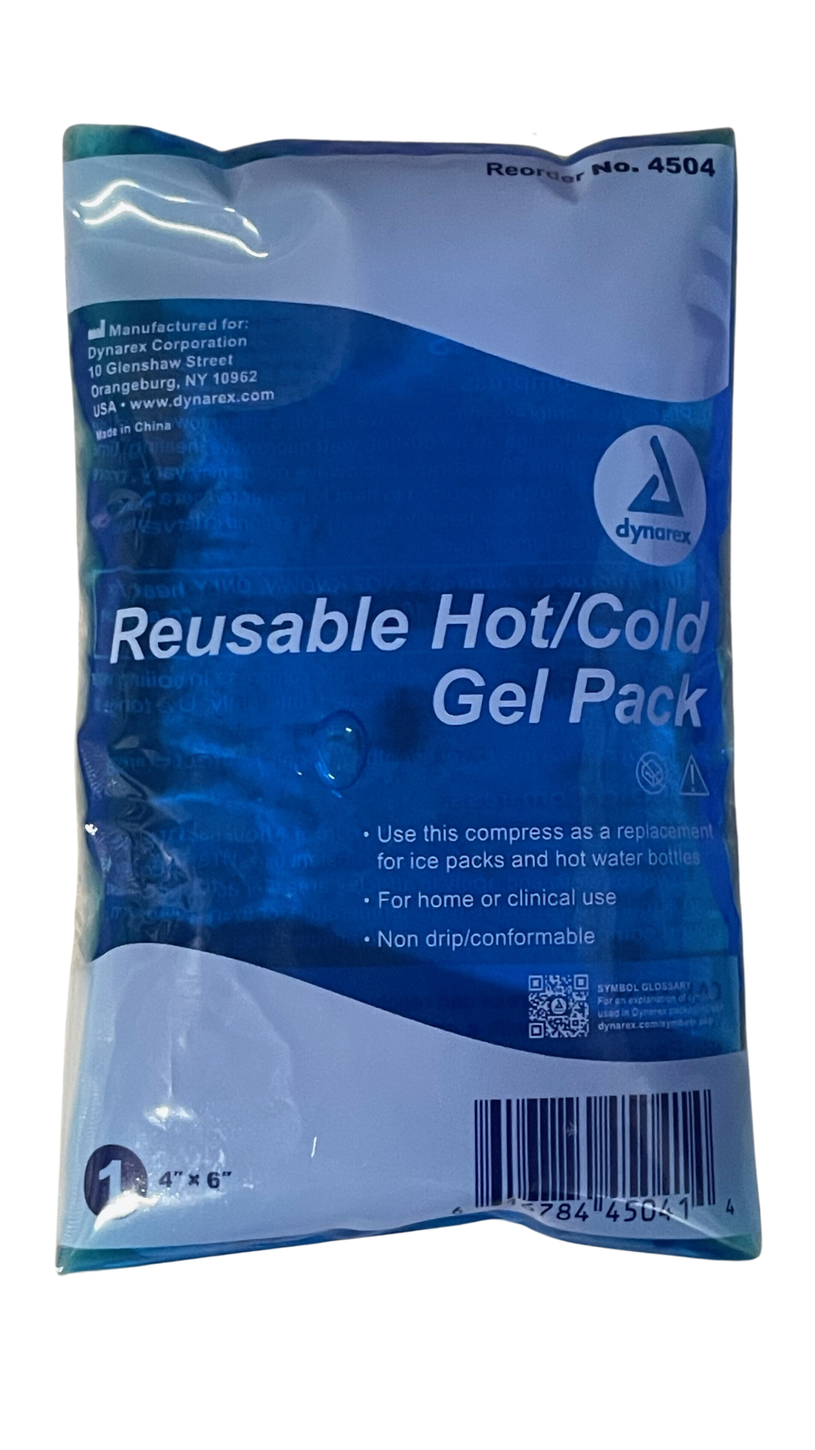 Reusable Hot/Cold Gel Pack, 4''x6'' image