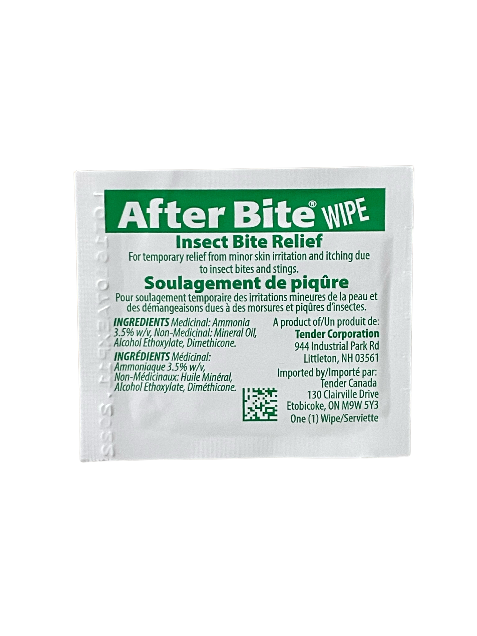 Sting and Bite Pads: Box of 100