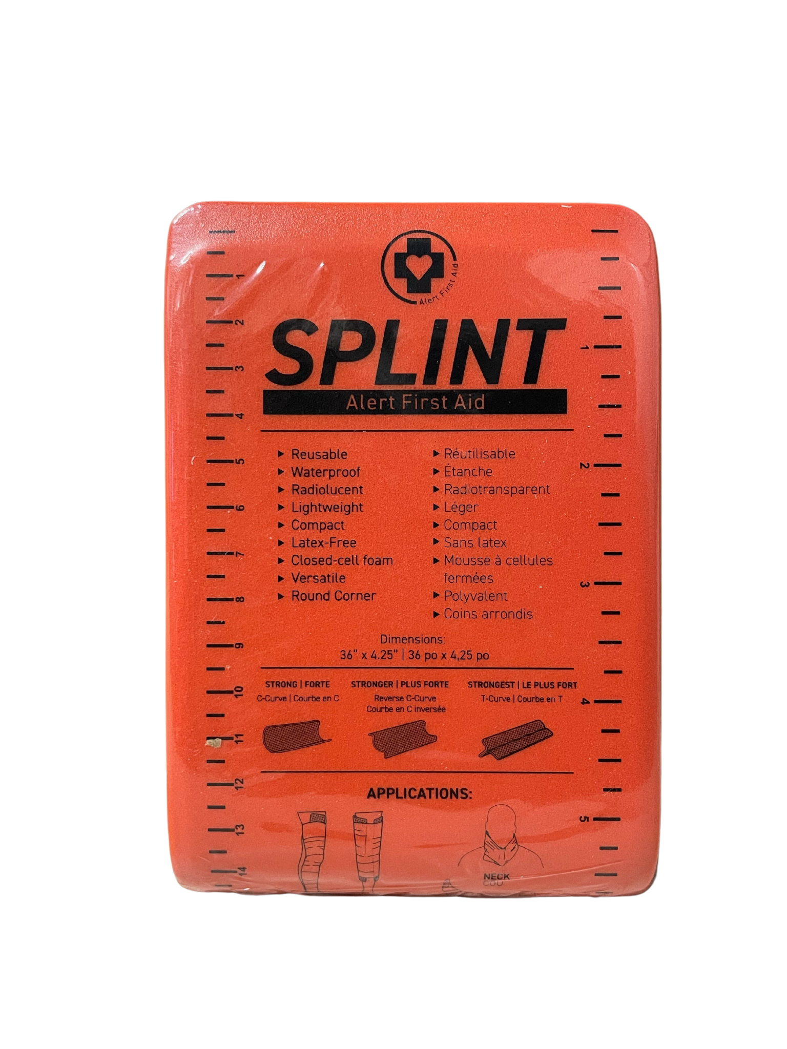 Padded Malleable Splint 4 1/2