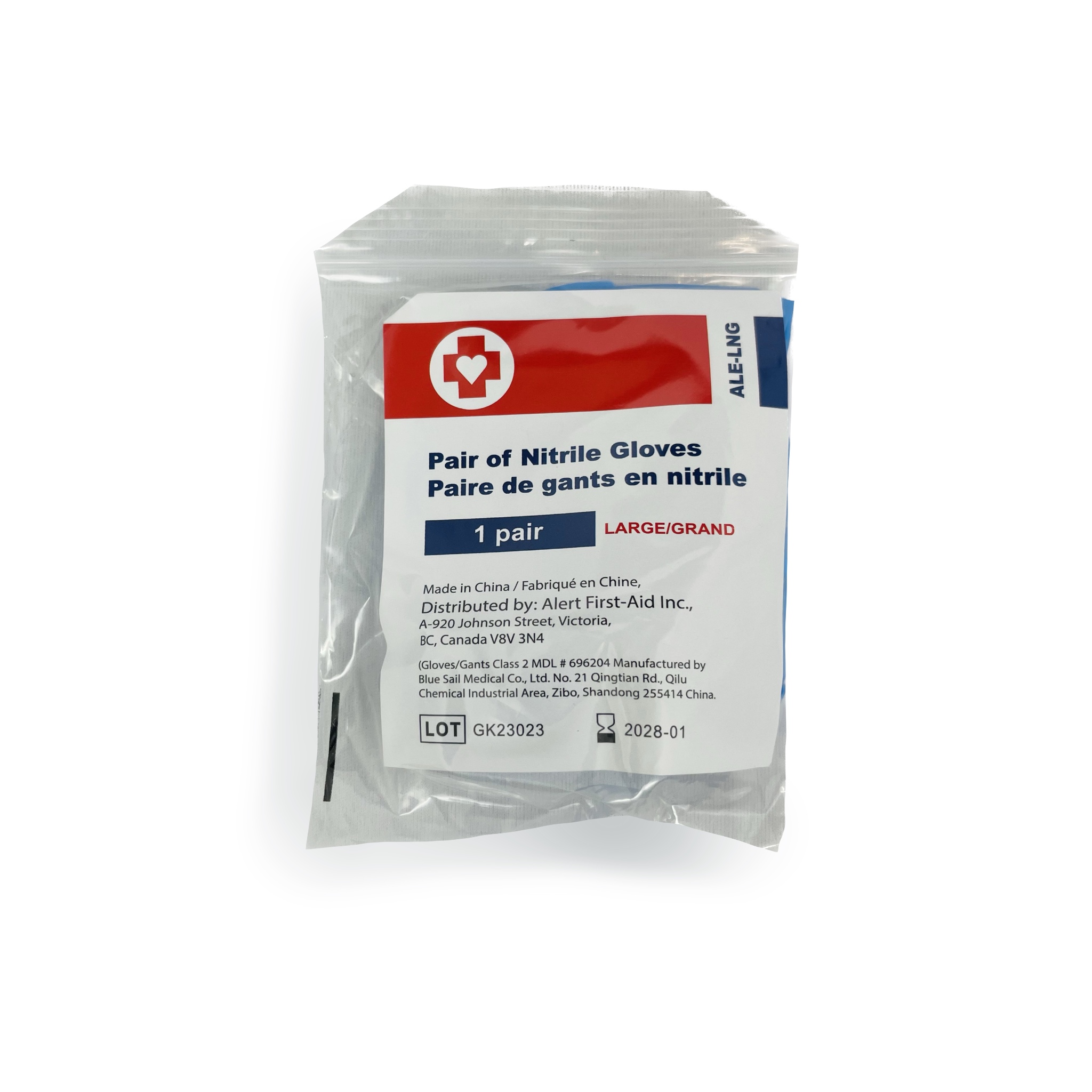 Pair of Nitrile Gloves - Large