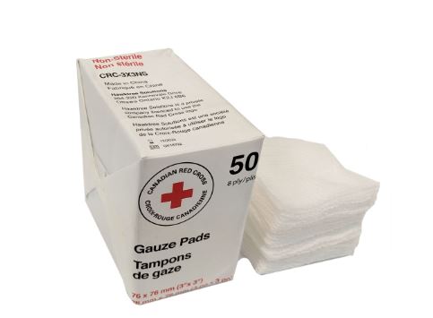 3'' x 3'' Non Sterile Gauze 8 ply - Bag of 50 image