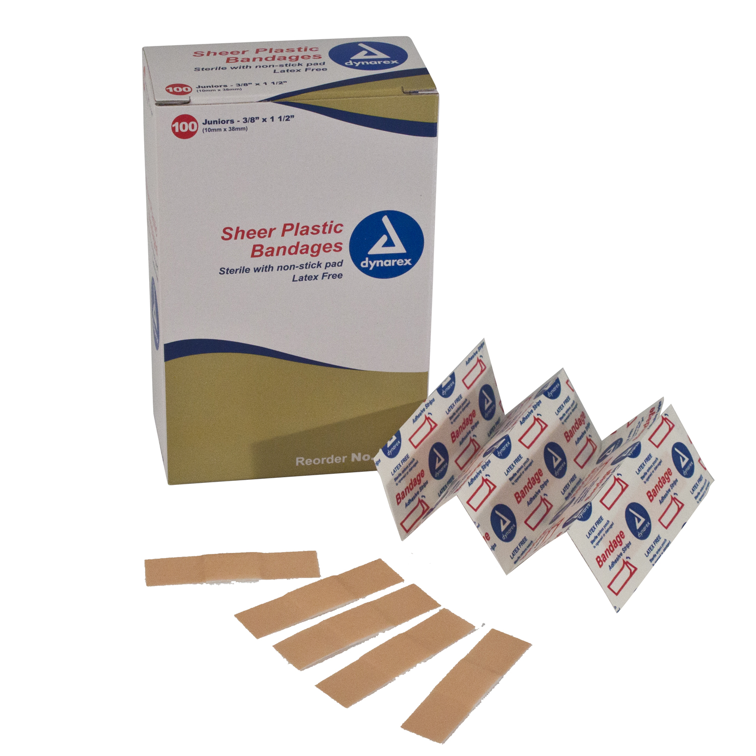 Sheer Jr. Plastic Strip Bandages (Box of 100) image