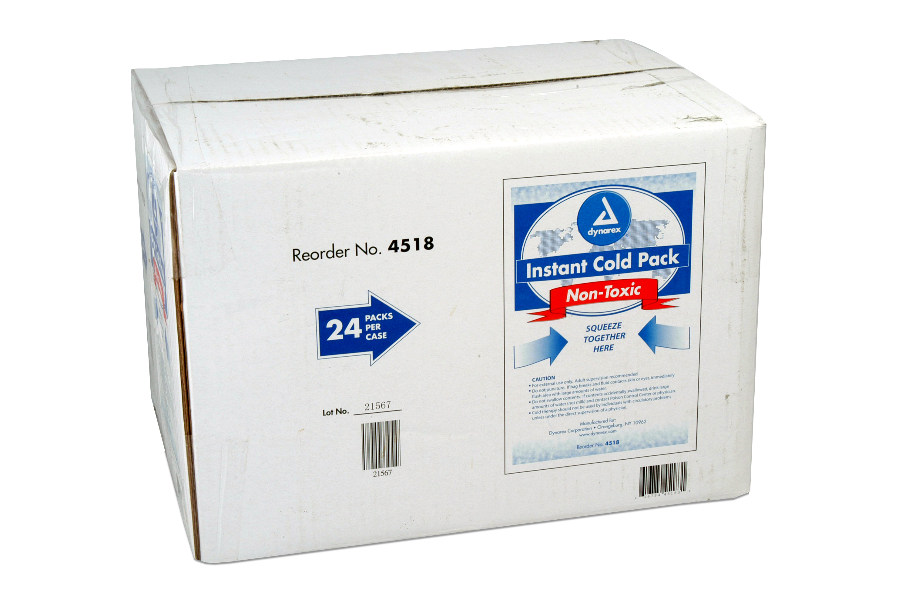 Instant Ice Pack 5x9 Non Toxic: Case of 24
