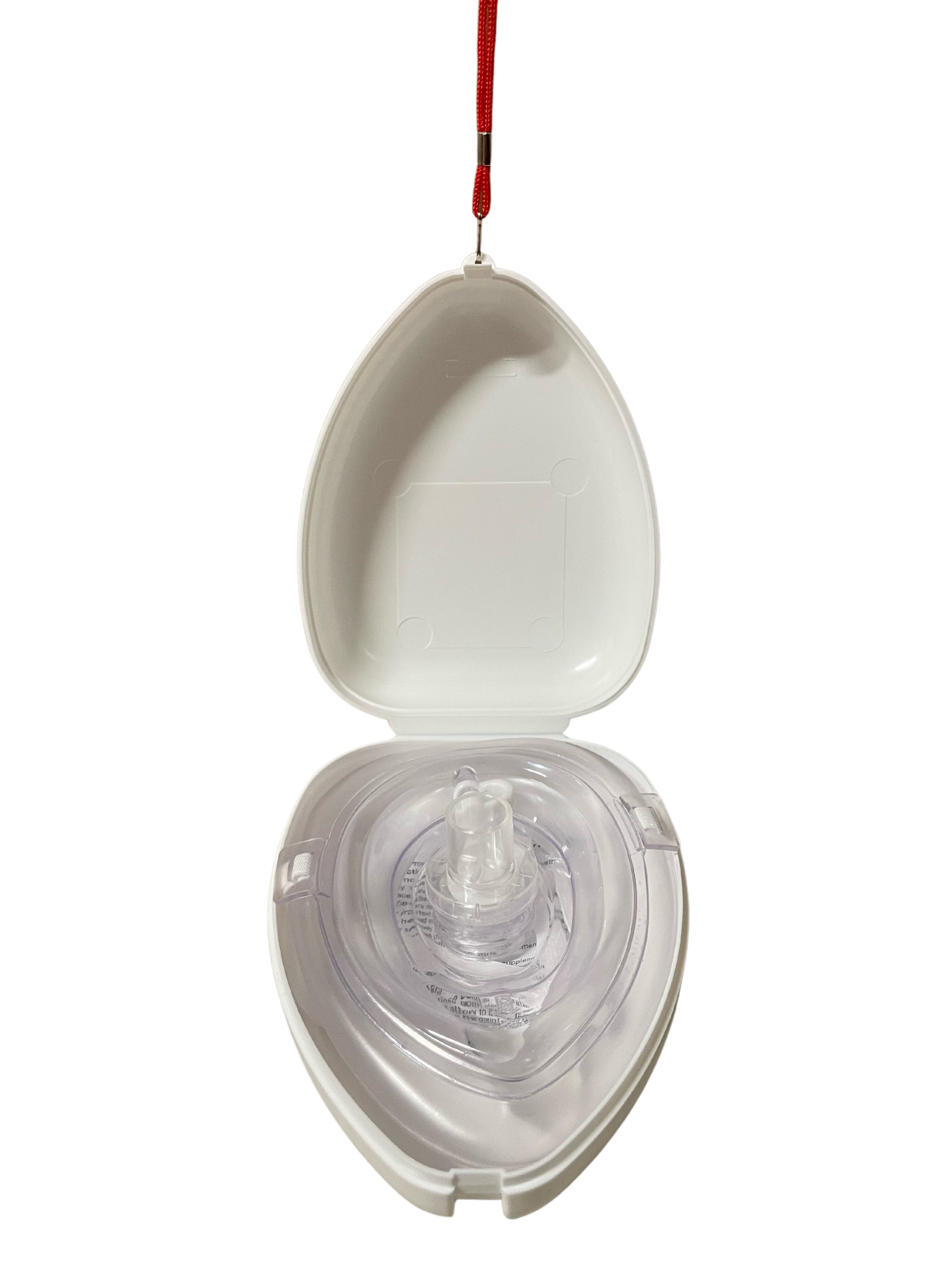CPR Pocket Mask with O2 Inlet in Clamshell Case image