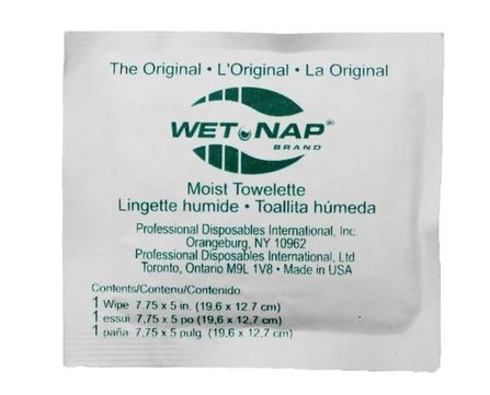 Wet-Nap® Cleaning Towelettes (Box of 100) image