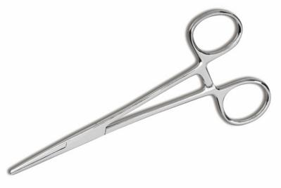 5.5" Stainless Steel Kelly Forceps