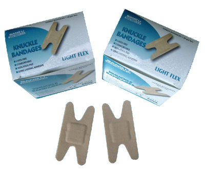 Lightweight Cloth Knuckle Bandage: Box of 40 image