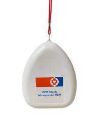 CPR Pocket Mask with O2 Inlet in Clamshell Case image